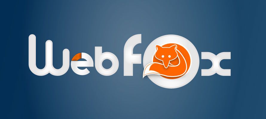 Projekt logo Webfox